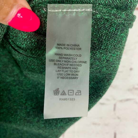 Vince Camuto Green Sleeveless Knit Top Size Small Classic Keyhole Lined Tank - Picture 4 of 6